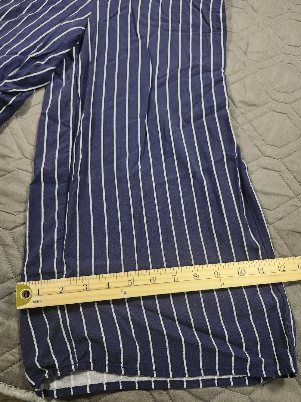Old Navy striped Navy And White Jumpsuit With Pockets Size S - Picture 5 of 11
